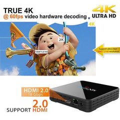 MX10 PRO Android 7.1 4K Tv Box 4GB 32GB USB 3.0 WiFi BT4.1 HD RK3328 Quad Core - GreatBee